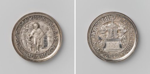 Collegium Medicum in Amsterdam, Access Medal for the Hortus Medicus for C.H. a Roy, Member of the Committee of Medical Supervision