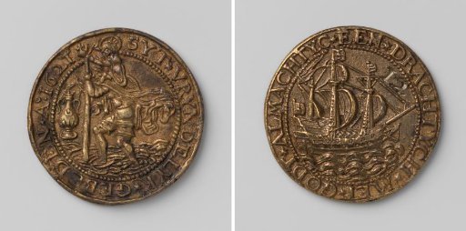 Boatmen's Guild of Vlissingen, guild medal no. 12