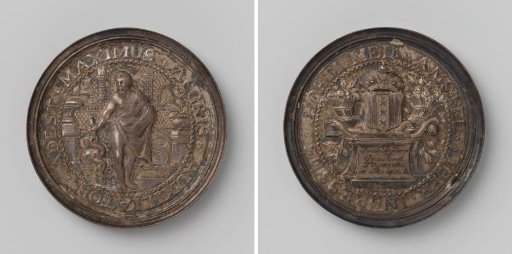 Collegium Medicum in Amsterdam, Medal by Joachim Rendorp, Curator of the Hortus Medicus