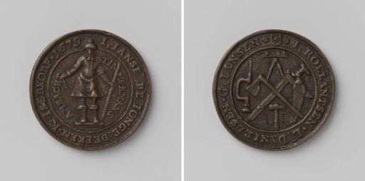 Timber Singers' Guild of Zierikzee, guild medal no. 41