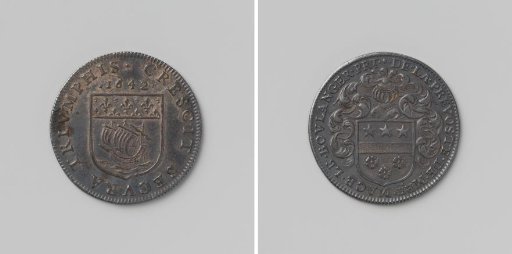 The Mercers' Guild of Paris, commemorative medal in honor of Provost Mace de la Boulanger