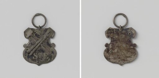 Badge of the Sint Eloy or Smiths' Guild of an Unknown Place.
