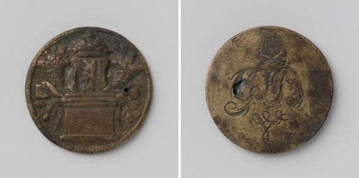 Collegium Medicum in Amsterdam, Access Medal for the Hortus Medicus for Student G.J.B.