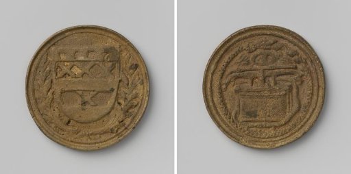 Nieuwer Amstel, fire hose medal with no. 61
