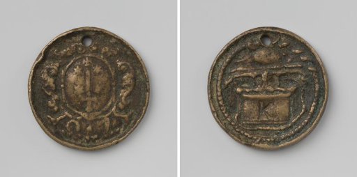 Haarlem, Fire Engine Medal with Monogram K