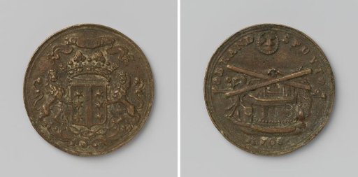 Gouda, Fire Engine Medal of Engine 3 with no. 23