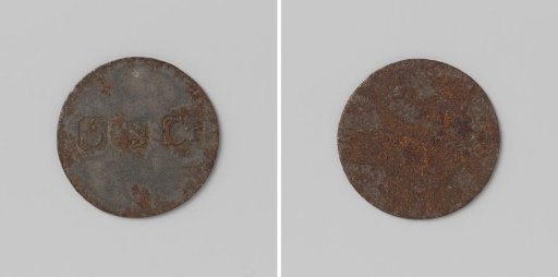 House of Detention and Correction in Leeuwarden, House Token Worth Five Cents