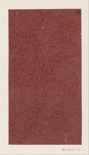 Veined starched paper in red