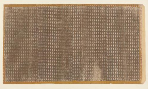Sheet with a diamond pattern (one of eight identical sheets)