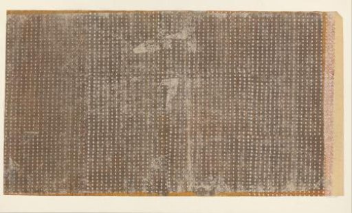Sheet with a diamond pattern (one of eight identical sheets)