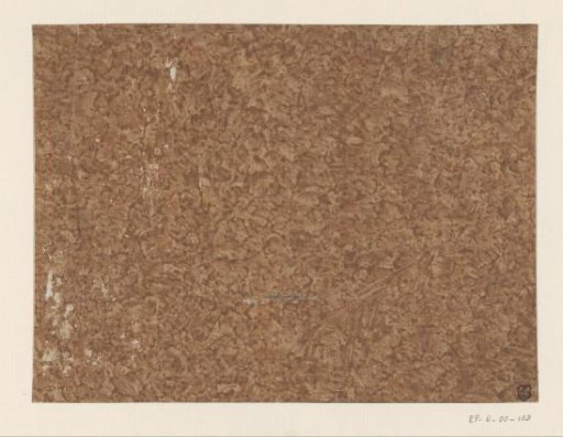 Veined starched paper in brown