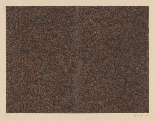 Veined starched paper in brown