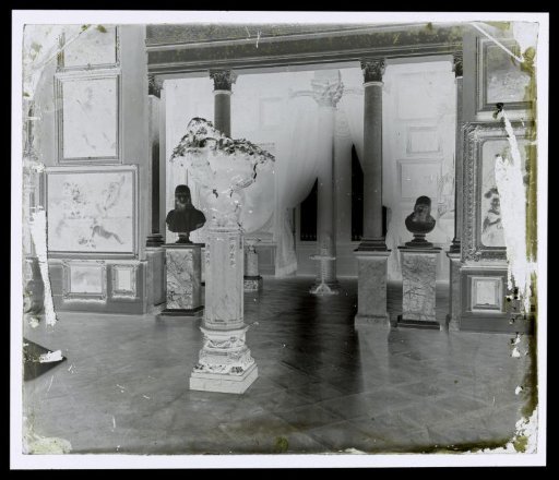 Interior with art objects
