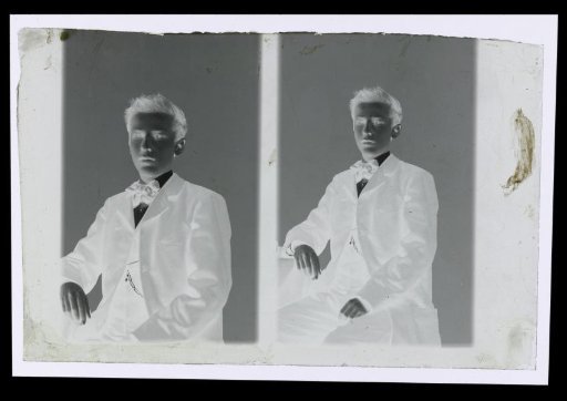 Portrait of an unknown young man