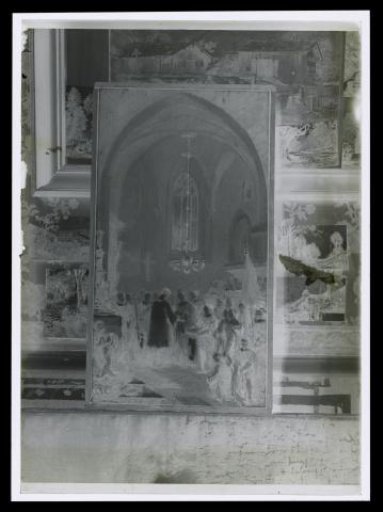 Various Paintings on a Wall
