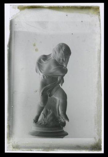 Photographic reproduction of a sculpture