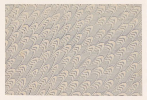 Ironed stiffened paper in grey with embossed wave motif