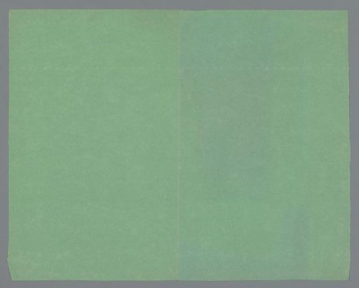 Plain green paper