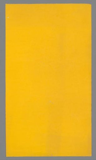 Plain yellow paper