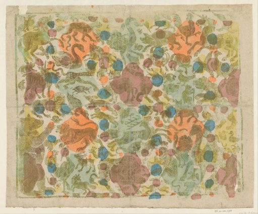 Sheet with animals