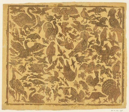 Sheet with birds