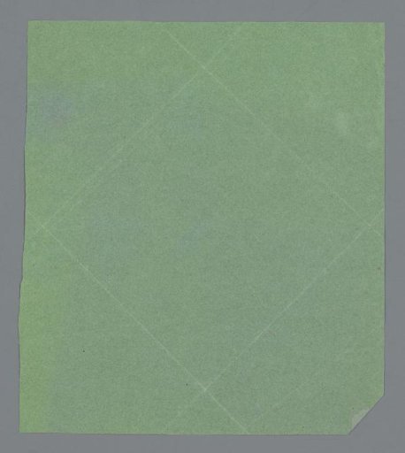 Plain green paper