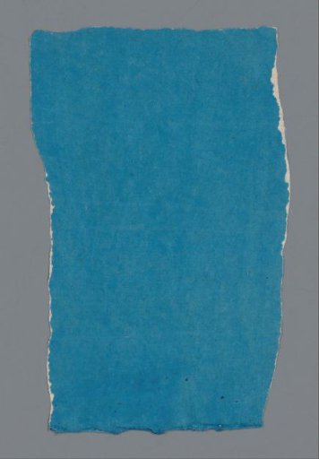 Plain blue paper