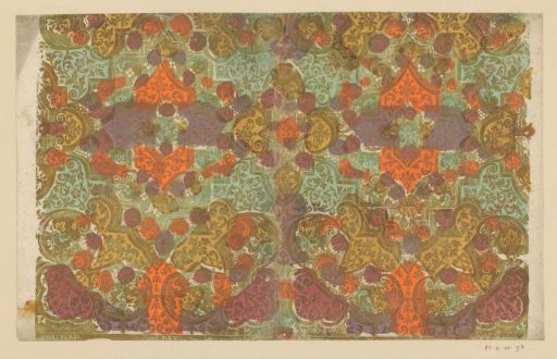 Sheet with Louis XIV ornament