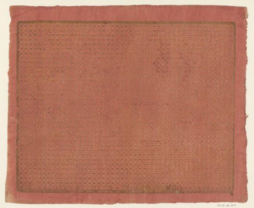Sheet with pattern of alternating rows of large and small stars