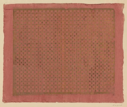 Sheet with checkerboard pattern