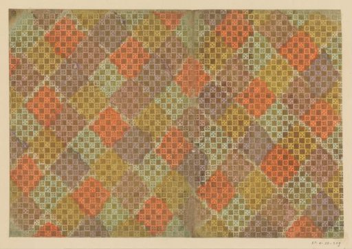 Sheet with checkerboard pattern
