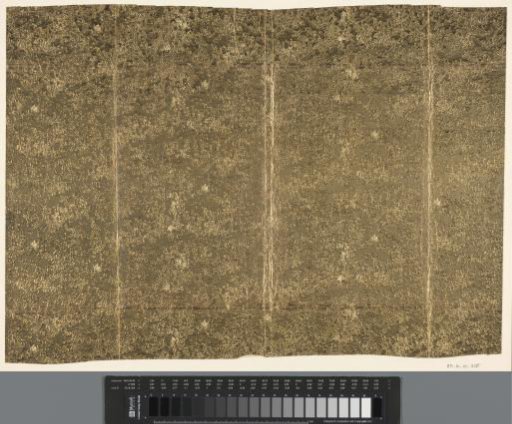Sheet with irregular structure of various shapes