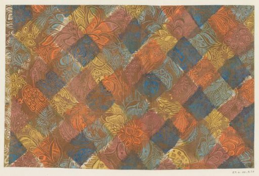 Sheet with flowers and birds