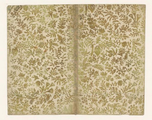 Sheet with flowers and fruit