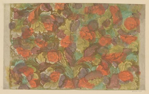 Sheet with flowers