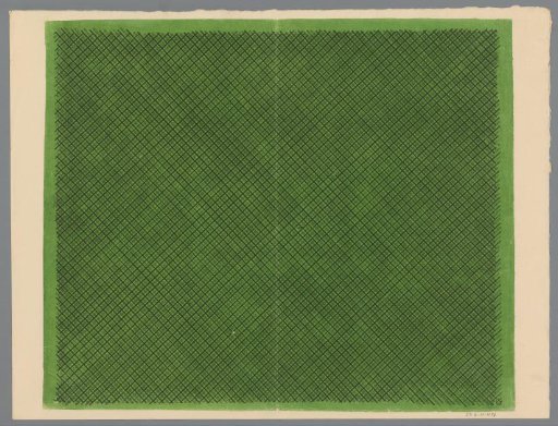 Sheet with diamond pattern
