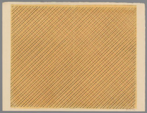 Sheet with diamond pattern