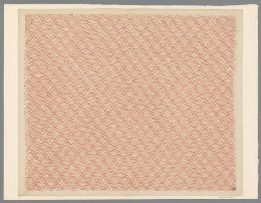 Sheet with diamond pattern