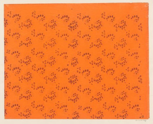 Sheet with scatter pattern of fantasy motif