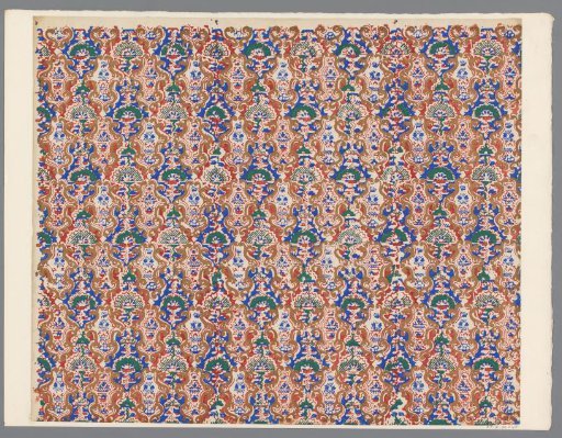 Sheet with bracket pattern