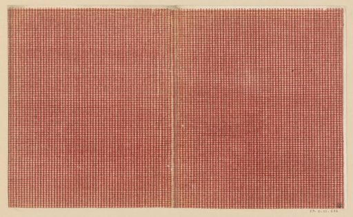 Sheet with checked pattern