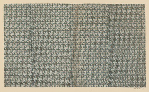 Sheet with stripe pattern of step motif