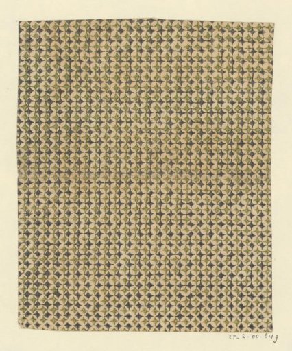 Sheet with stripe pattern of star motif