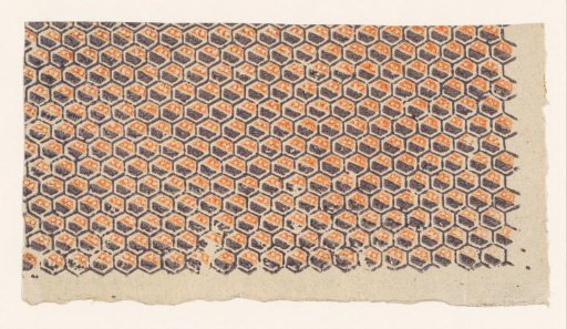 Sheet with honeycomb pattern