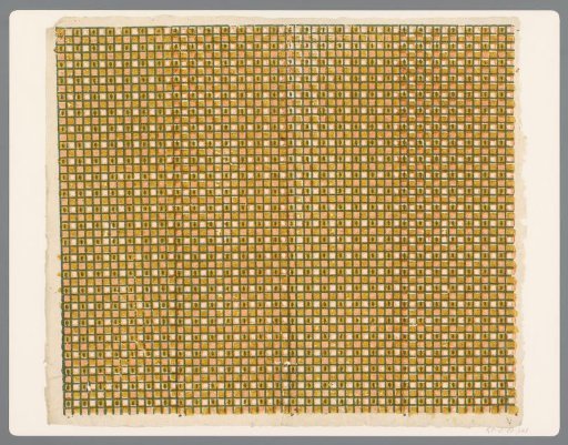 Sheet with checkerboard pattern