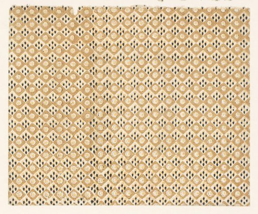 Sheet with diamond pattern