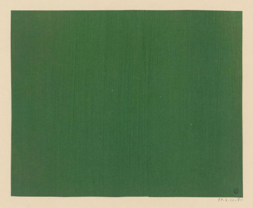 Plain green paper