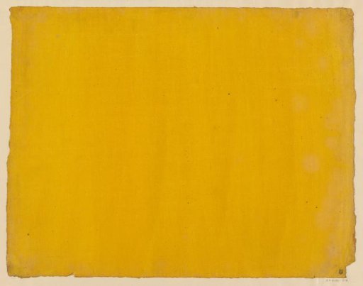 Plain yellow paper
