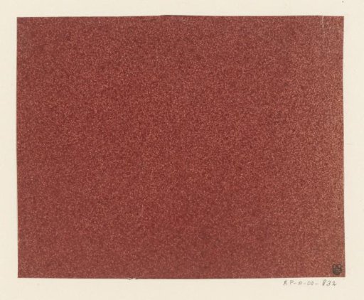 Red speckled paper