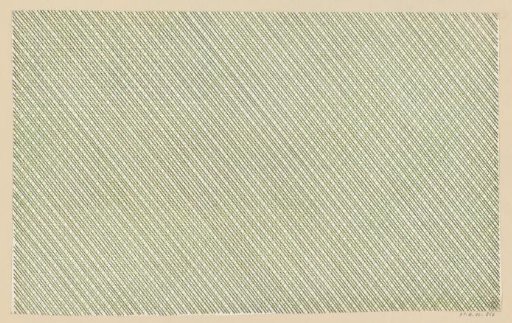 Sheet with gaufred diamond pattern
